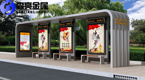 公交候车亭 石家庄仿古候车亭制作 仿古候车亭
